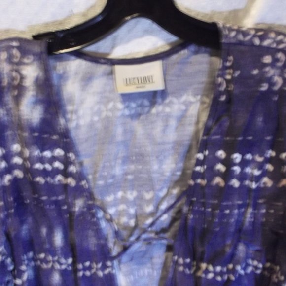 Must Bundle - Lucy Love Cross Strap High-Lot Top - Small - Picture 8 of 12